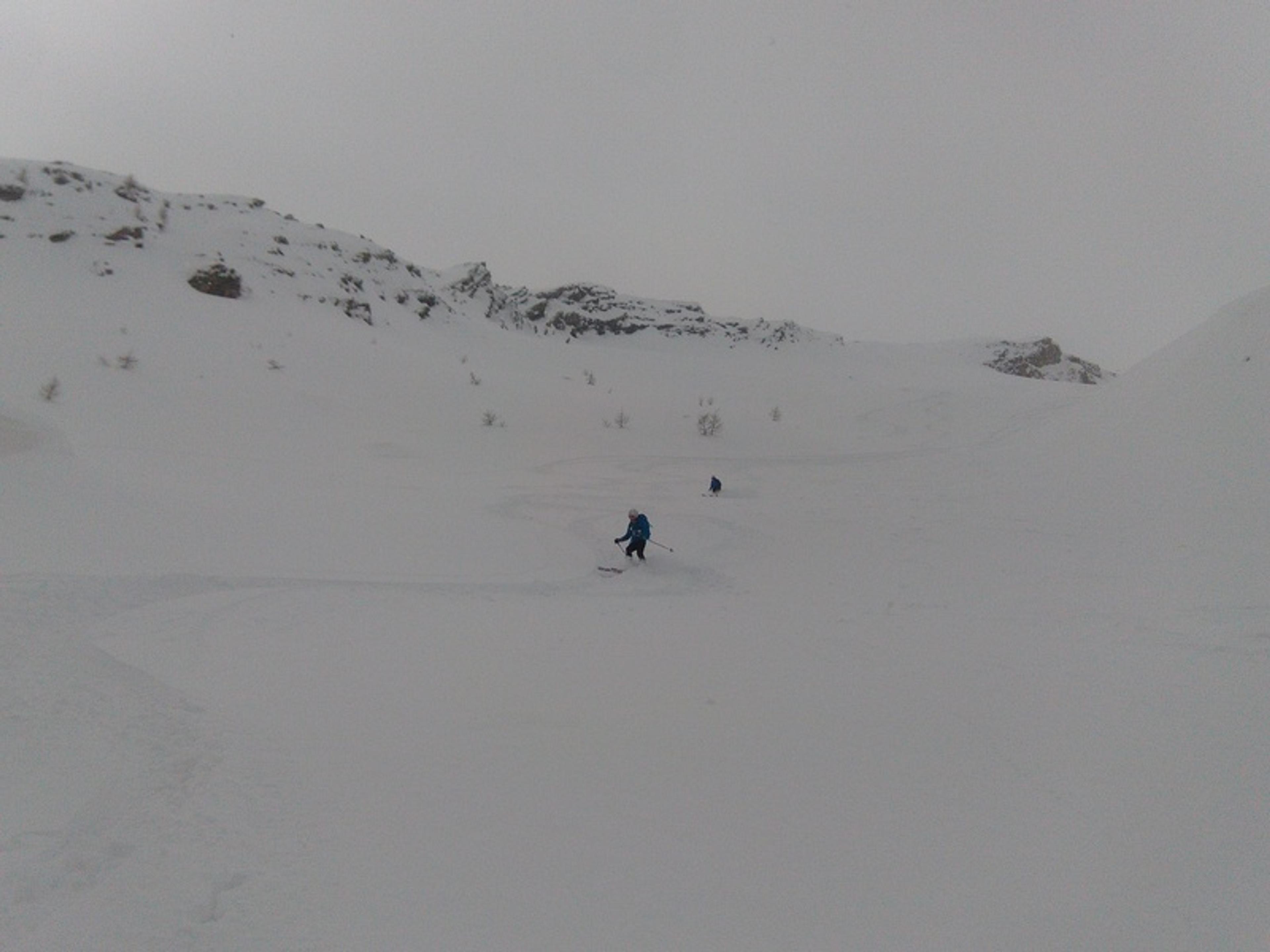 La Blanche - Enjoying the powder