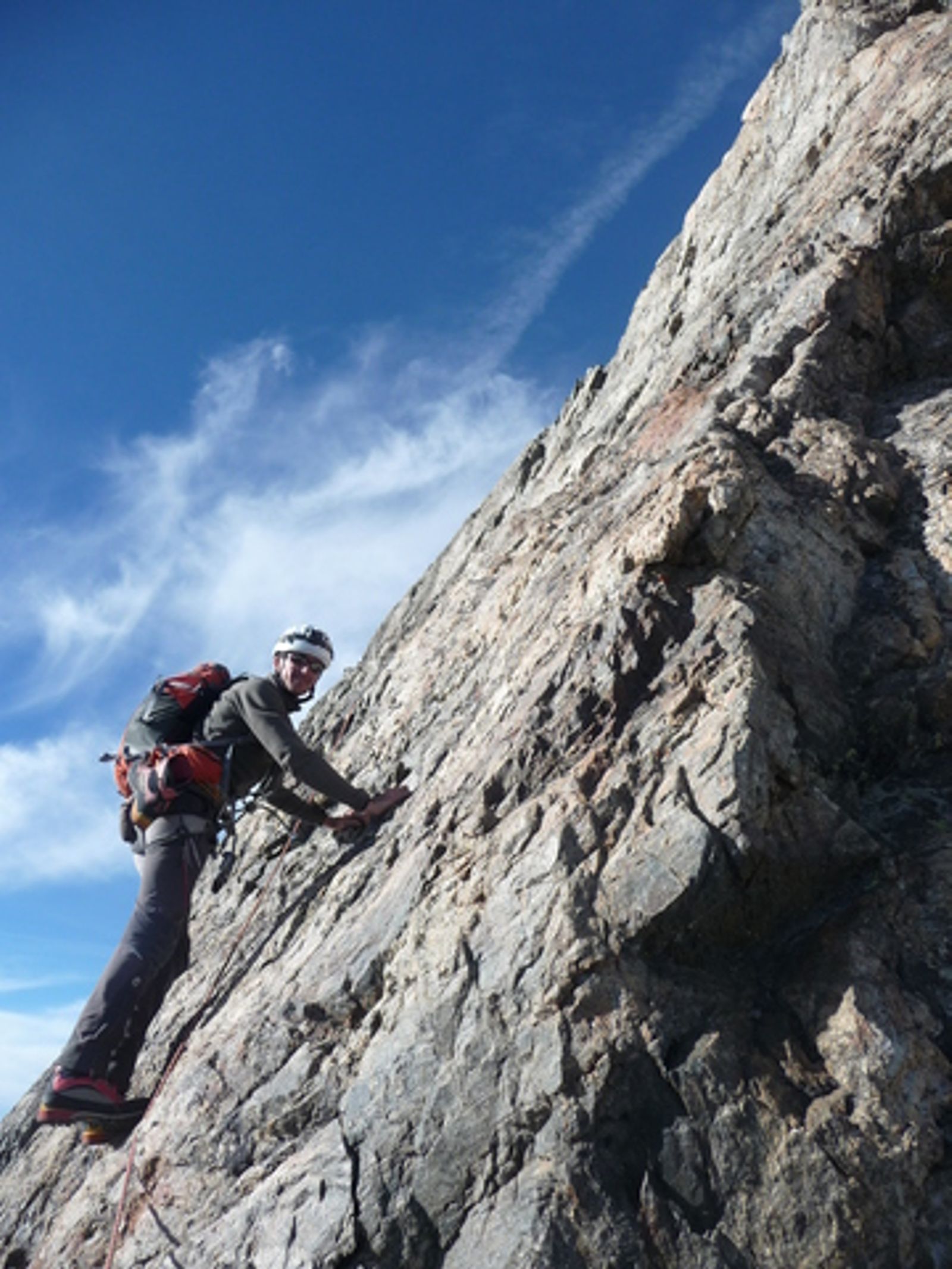 Dans le haut de la Pierre Allain après Mitchka