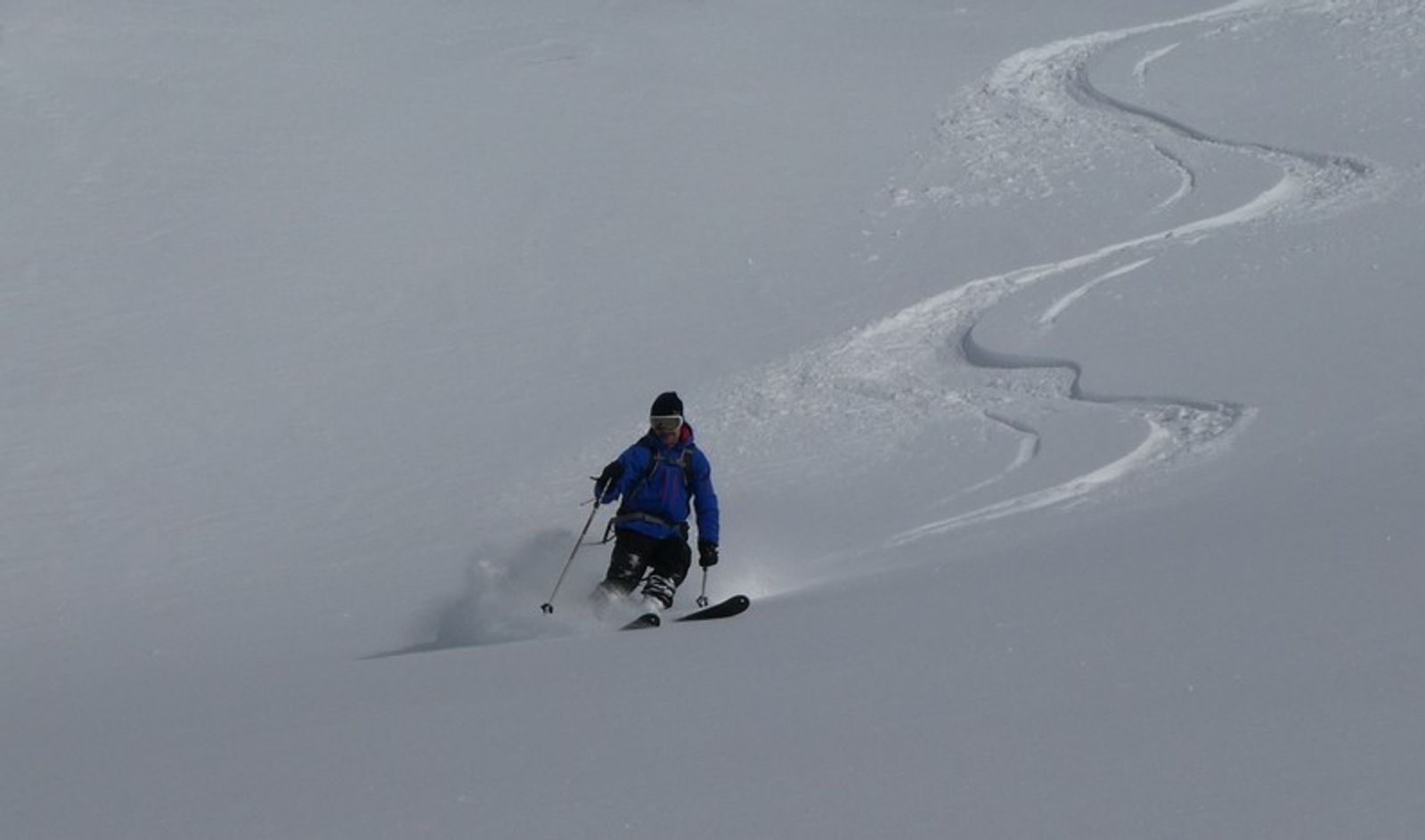 Ski Touring on Red Soil - Toward Roche Noire - François