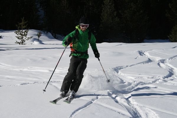 Combe du Malazen, j'ai pas de peaux!