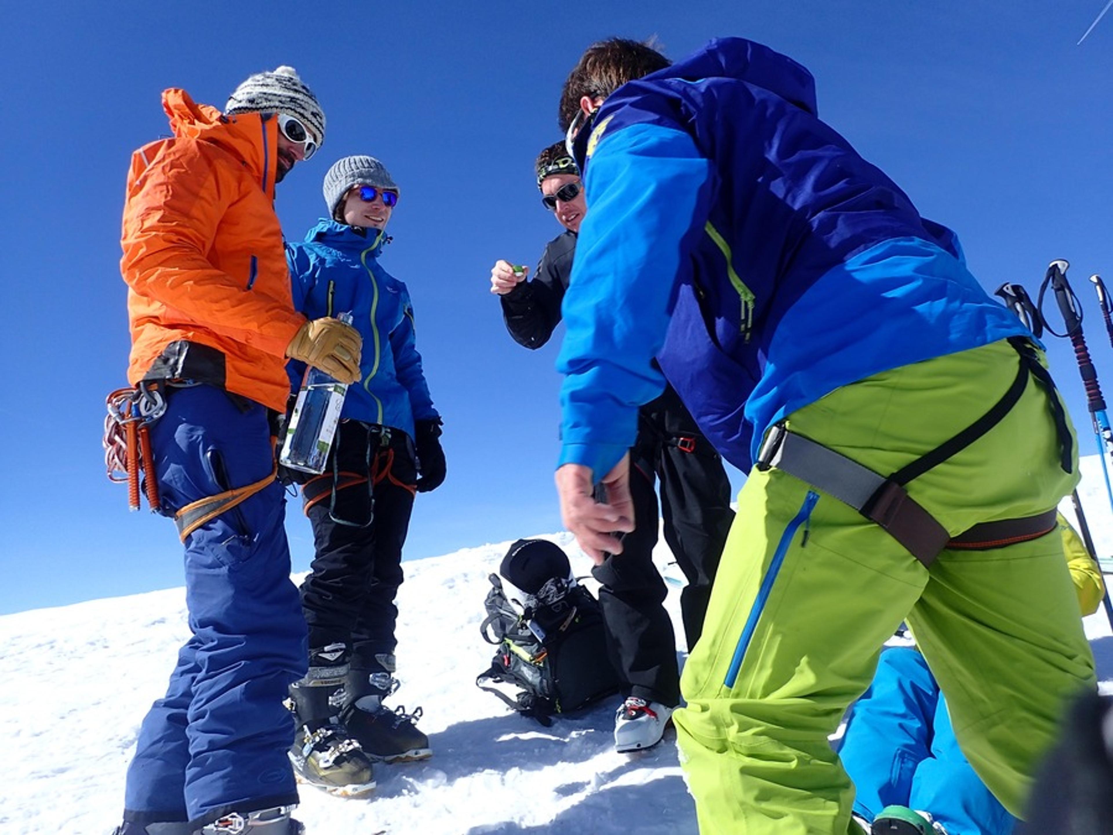Une bande de lascar au sommet de la Mare