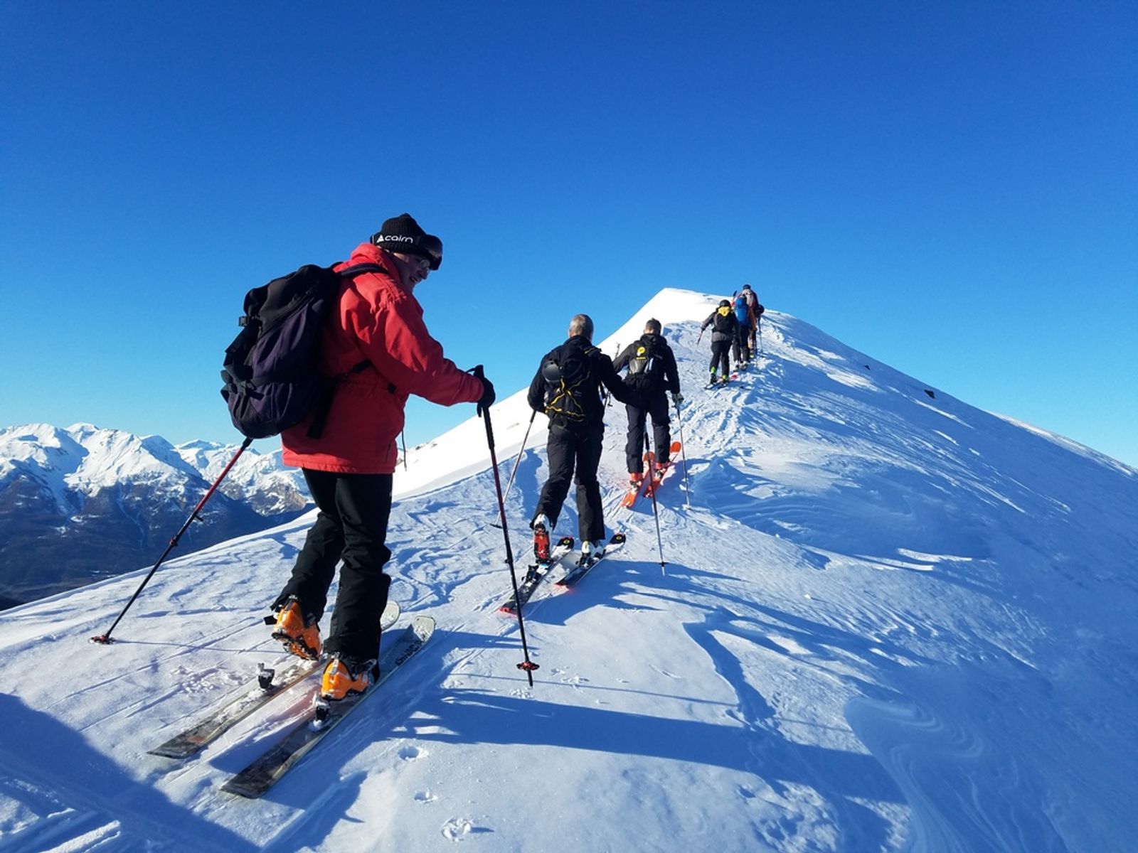 Freerando Risoul – Arrivée vers la jolie bosse