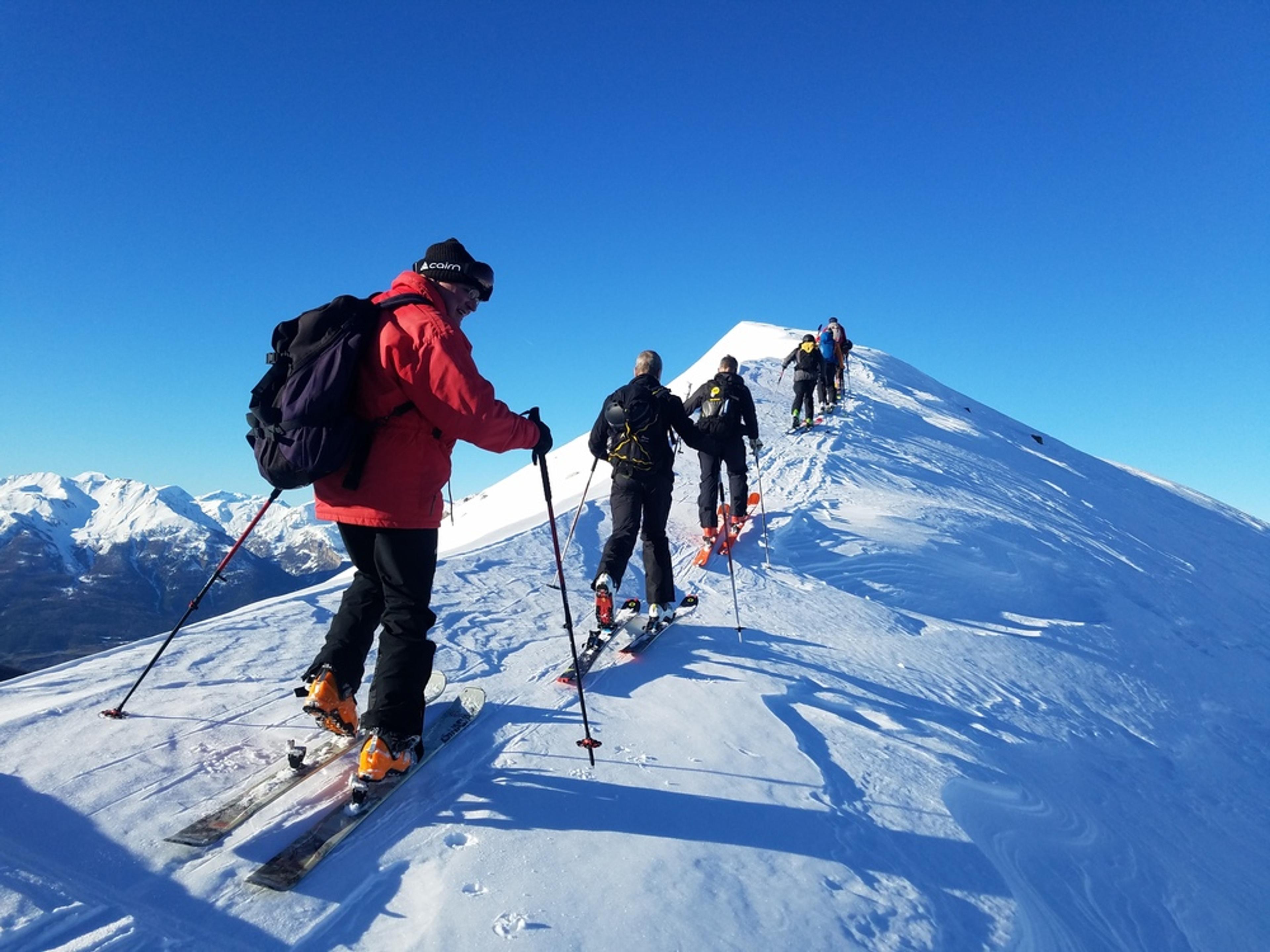 Freerando Risoul – Arrivée vers la jolie bosse