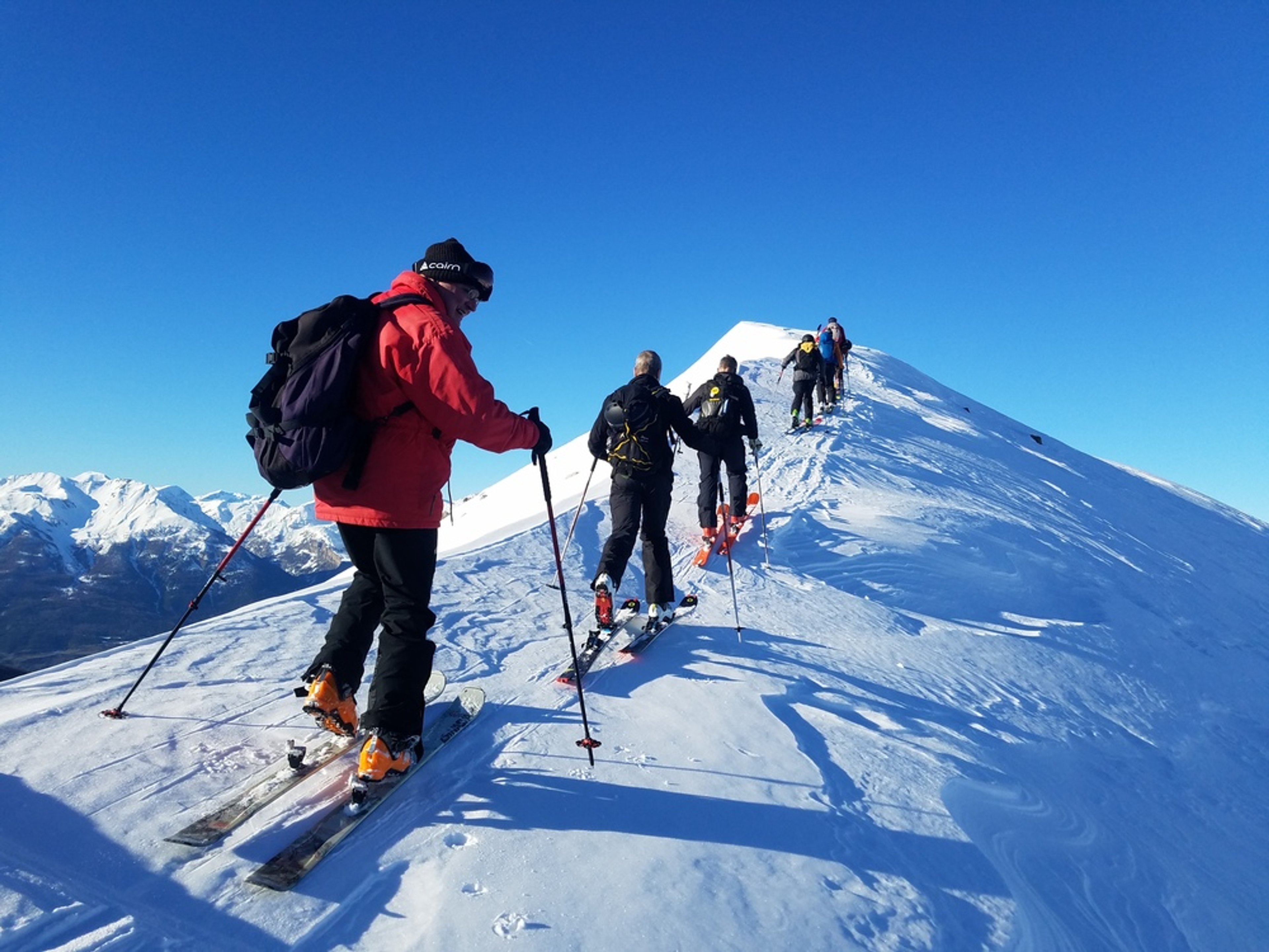 Freerando Risoul – Arrivée vers la jolie bosse