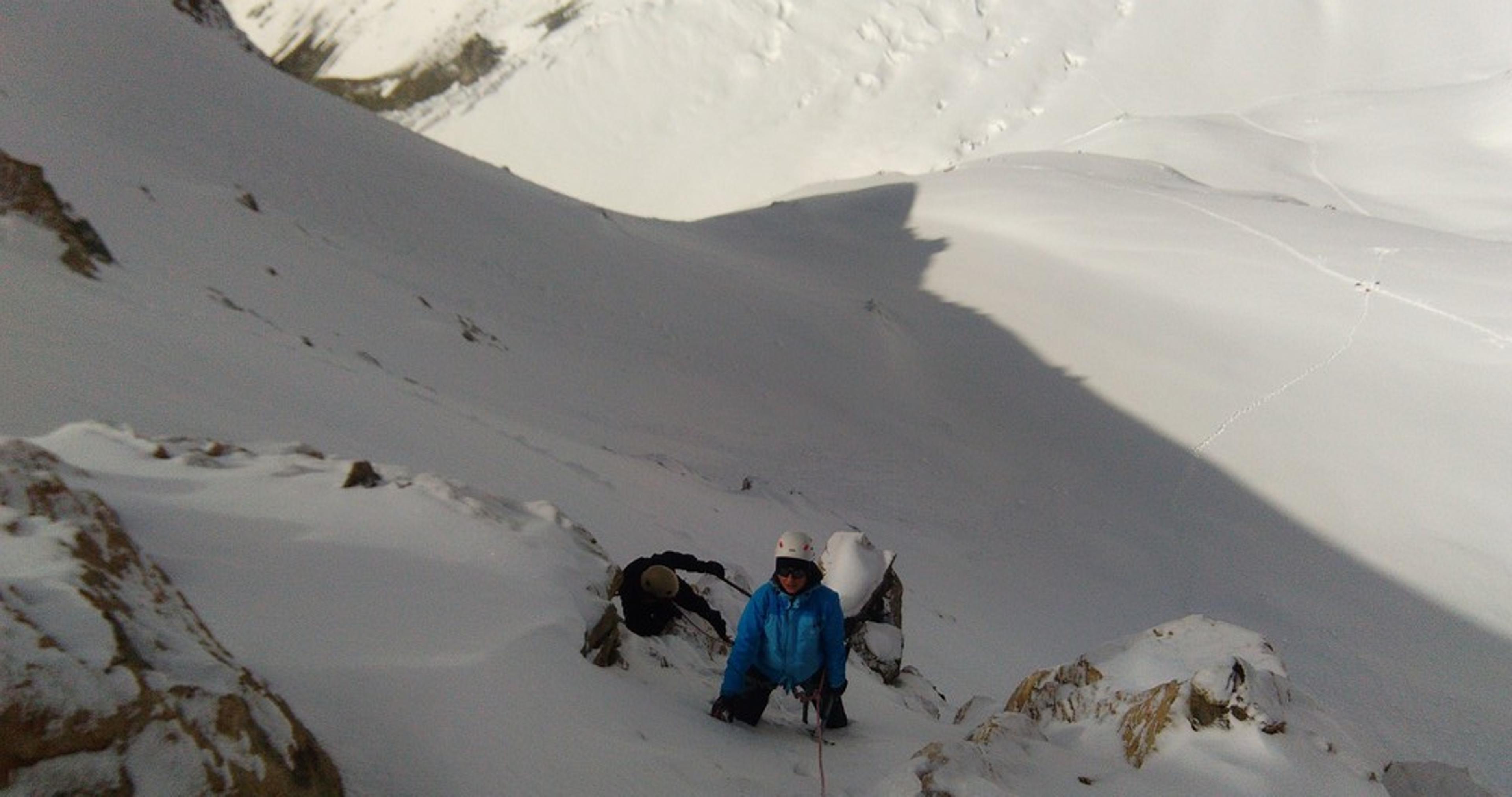 Stage initiation alpinisme - Variante en mixte au Pic d'Arsine