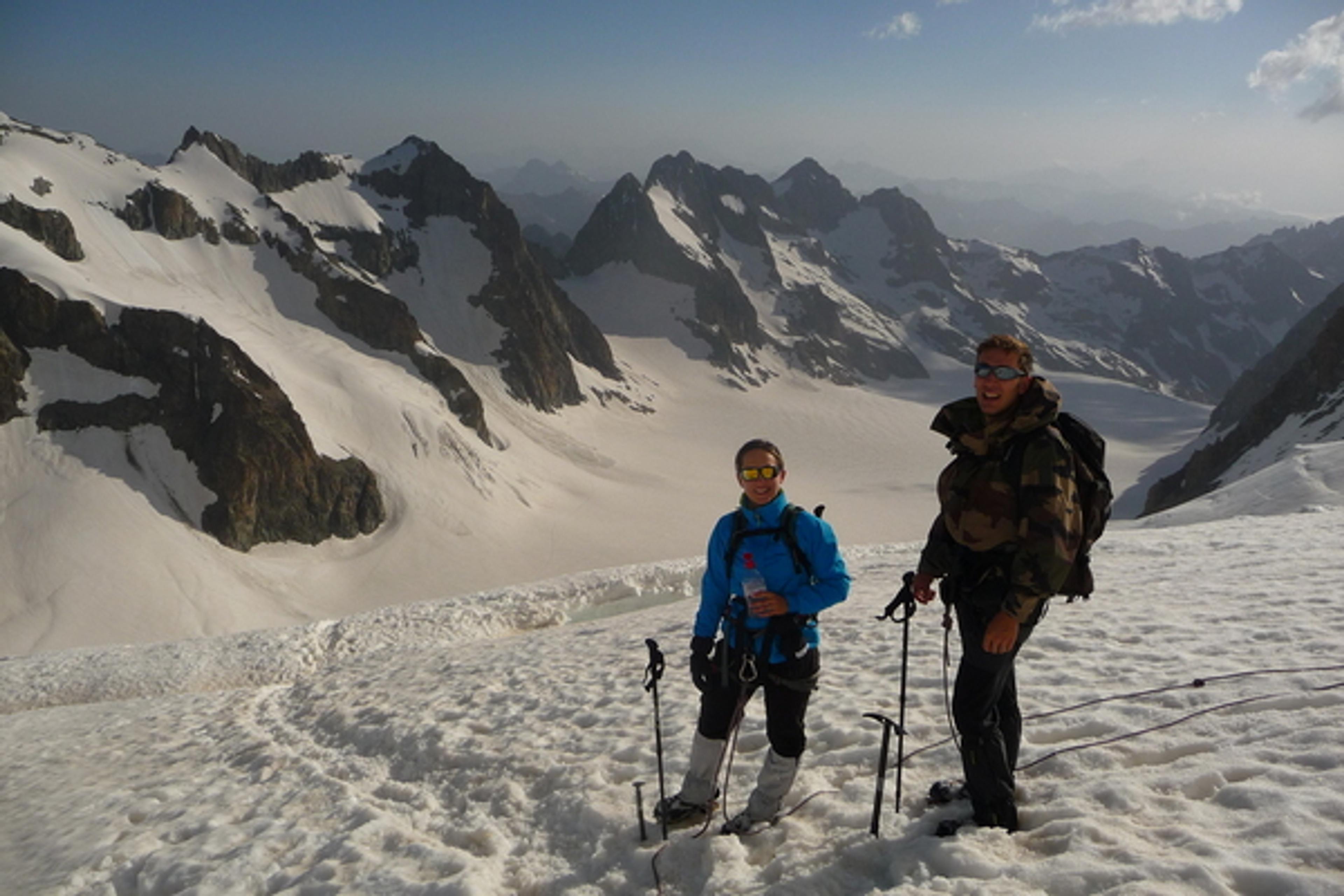 Dôme des Ecrins - Journée radieuse