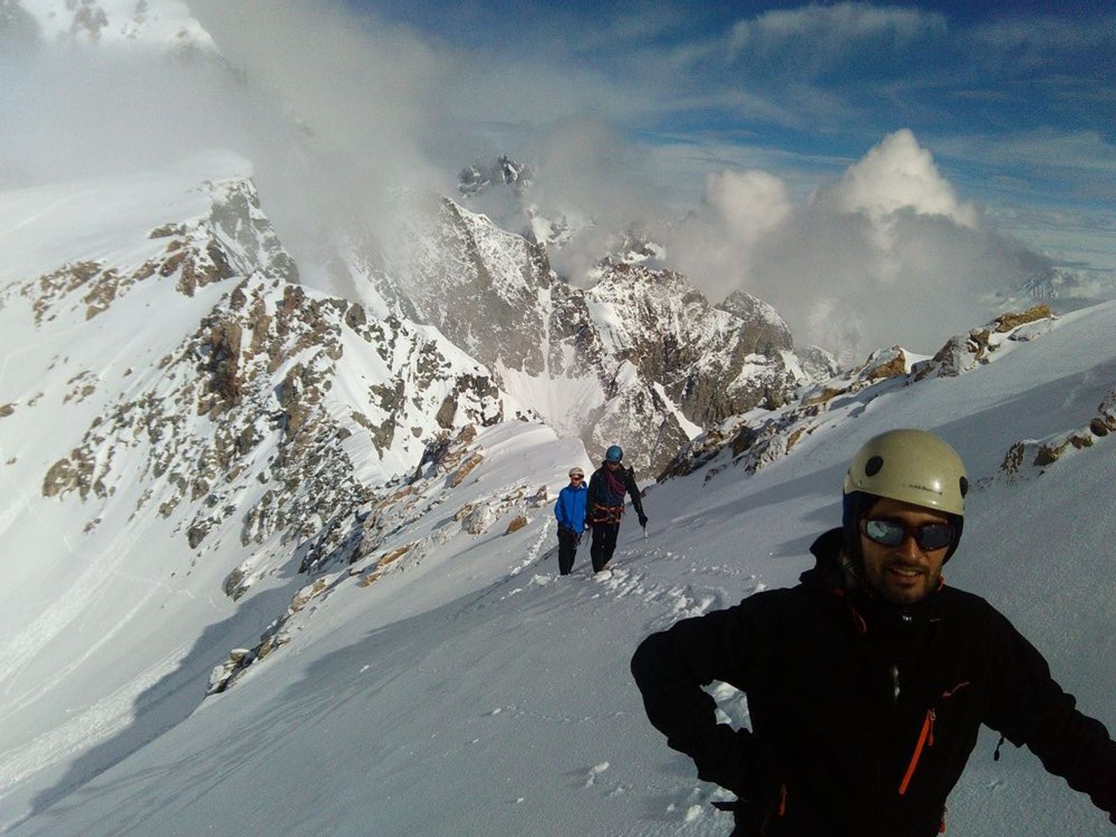 Stage initiation alpinisme - La classe!