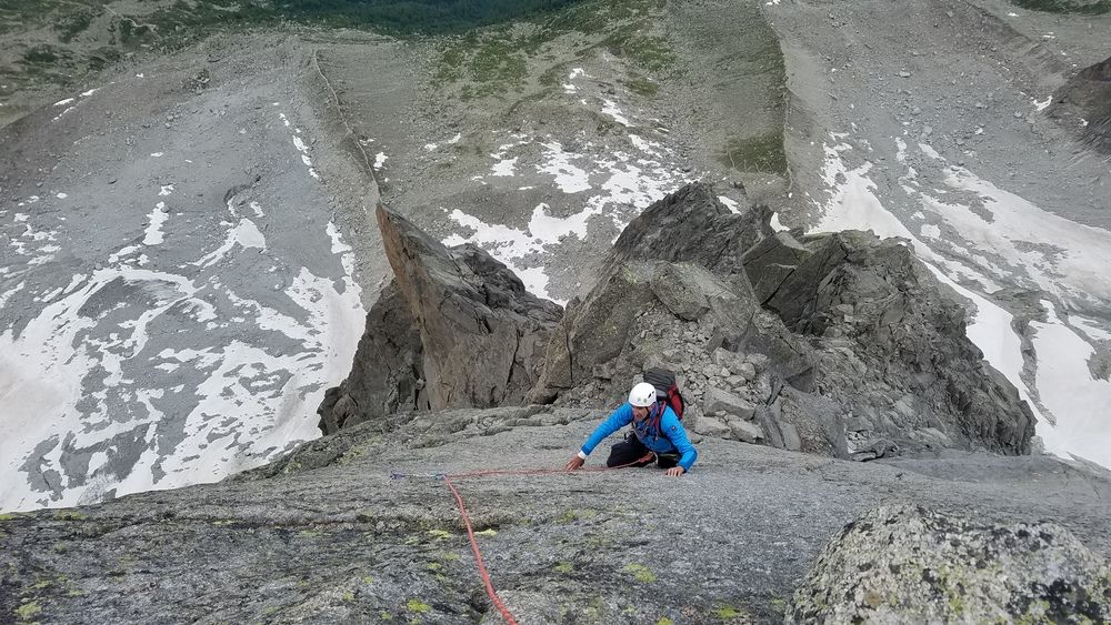 Arête NW Blaitière