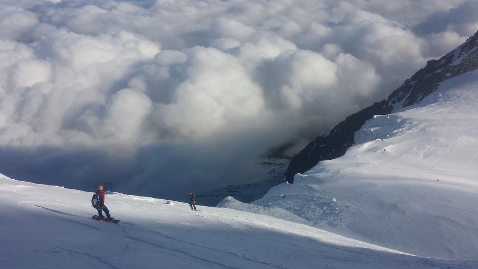 Mont-Blanc du Tacul - Ski - Ski dans la face nord du tacul
