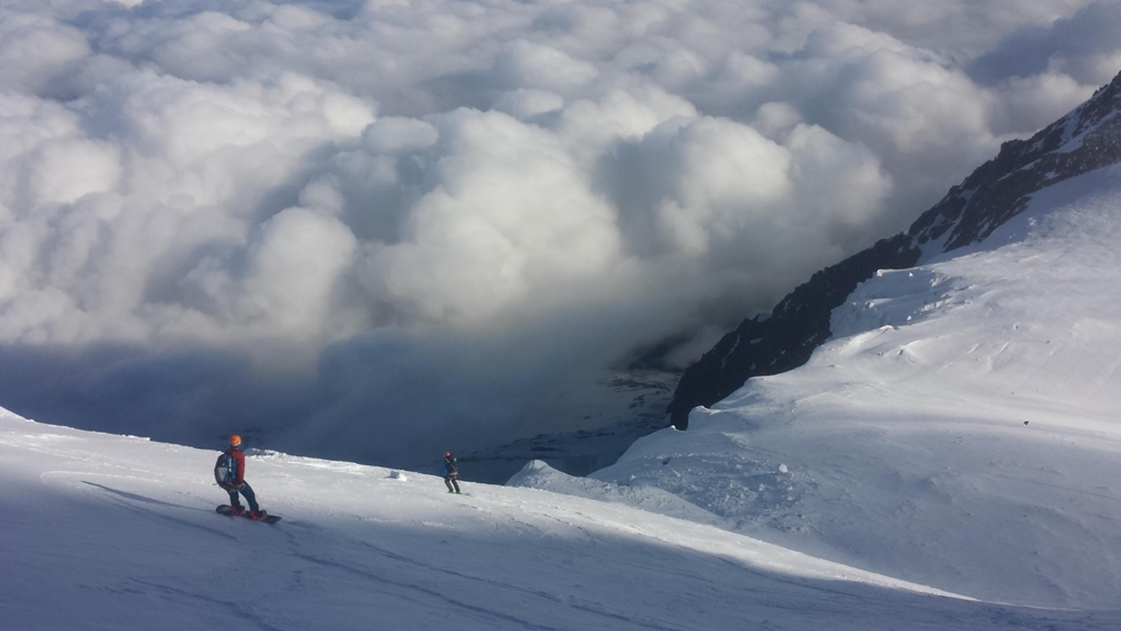 Mont-Blanc du Tacul - Ski - Ski dans la face nord du tacul