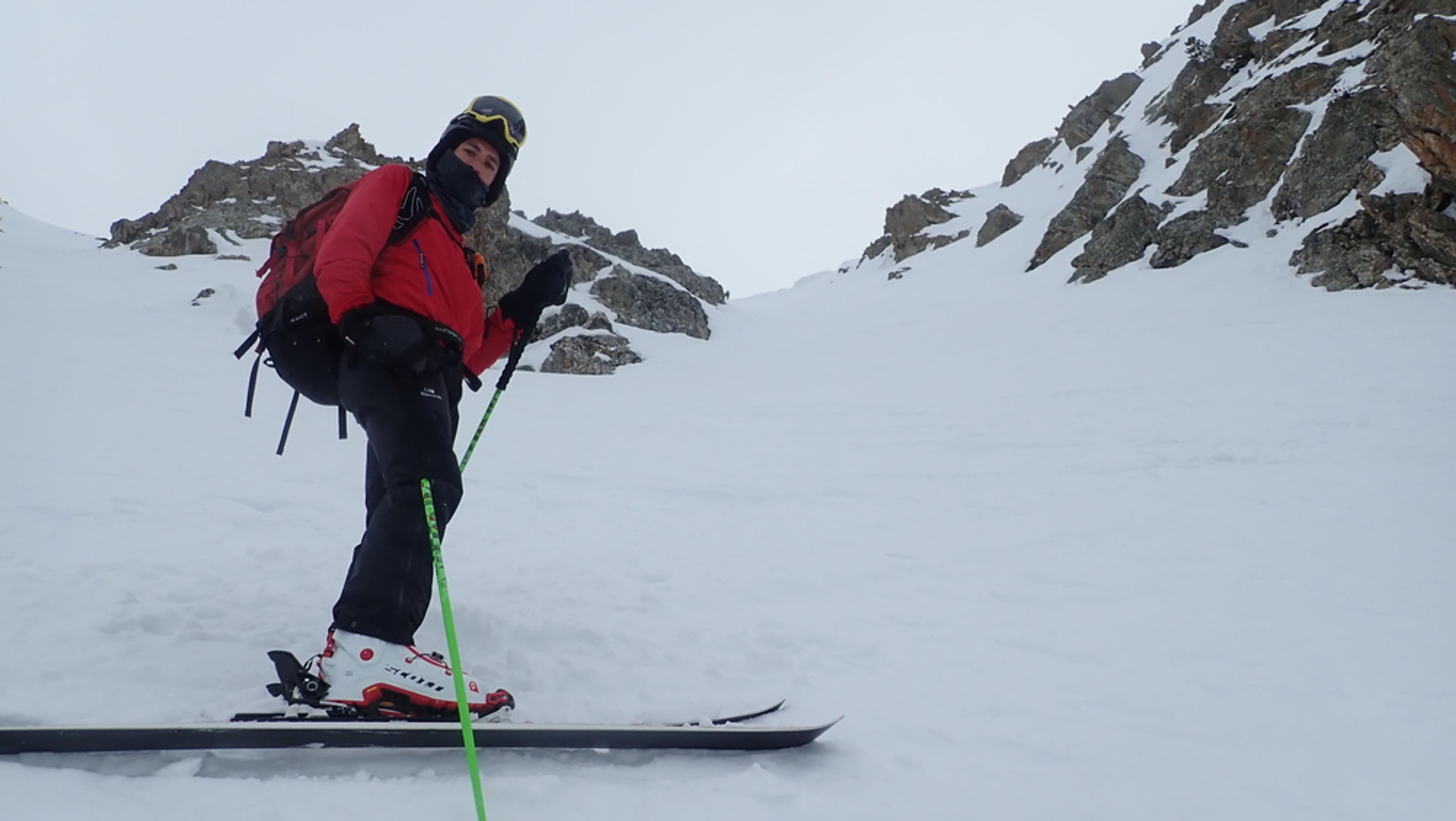 Raid ski – Couloir Eyssilloun – Ugo, facile
