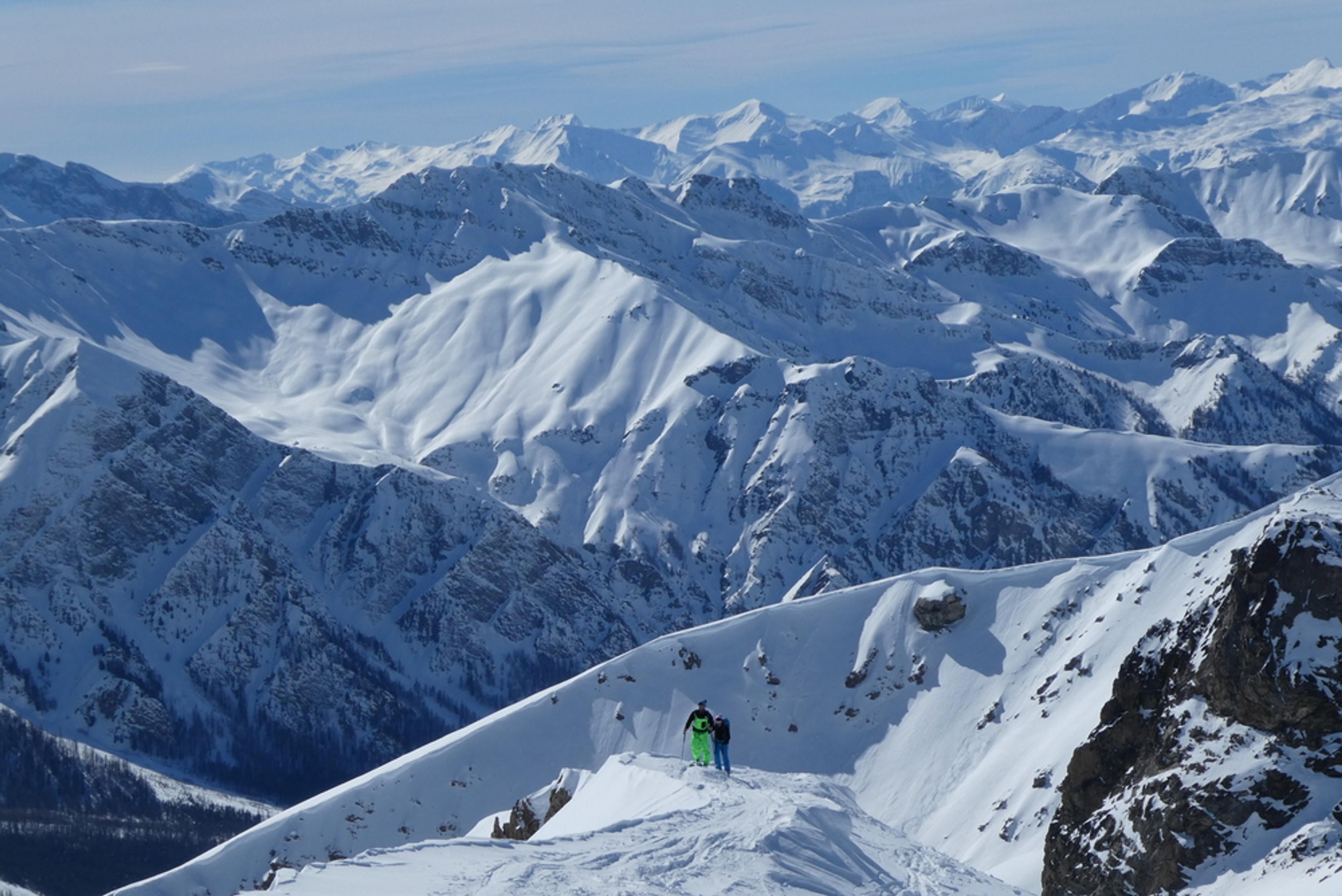 Couloirs - Montée aux Sagnes Longues