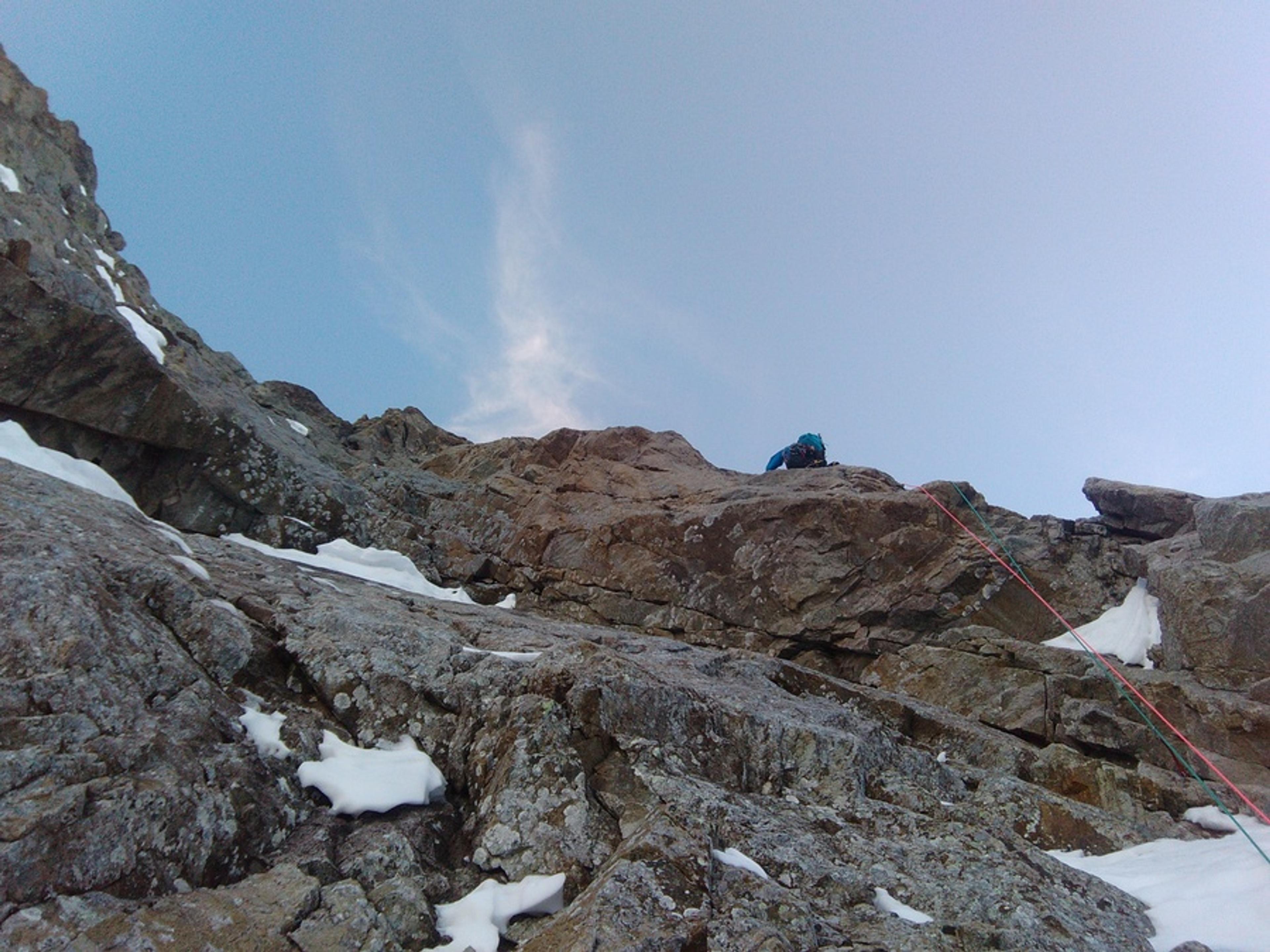 Pic sans Nom - Seb dans un 6b