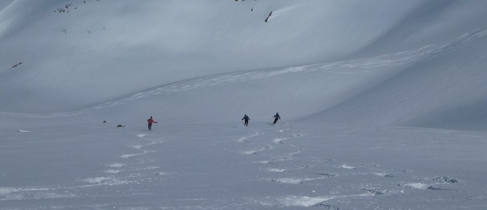 Red Earth Ski Tour - Toward La Pissine - Team Trailbreaking