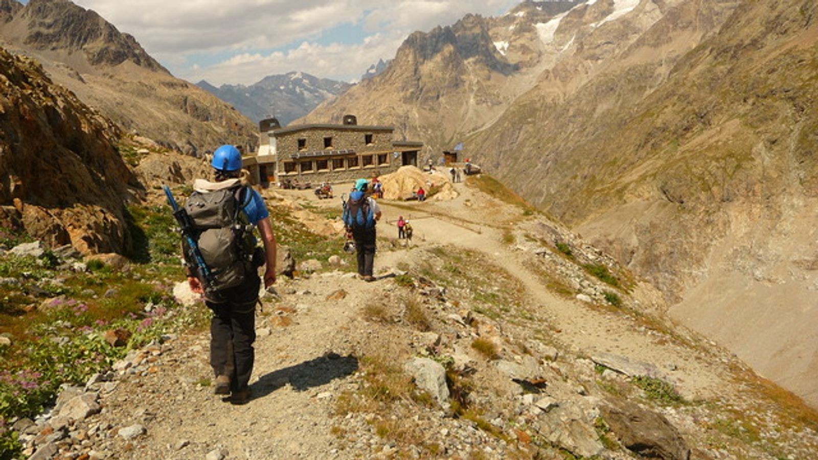 Tour des Ailefroides - Col du Sélé - Première escale, la Pilatte