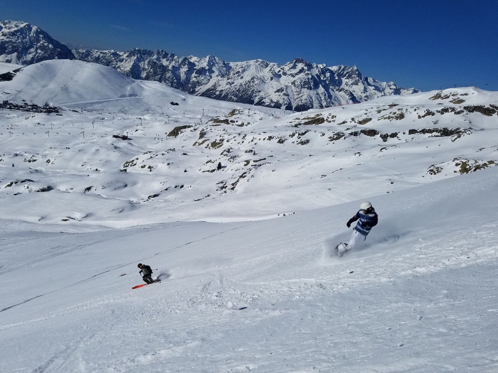 L'alpe d'Huez - Hors piste - En binôme