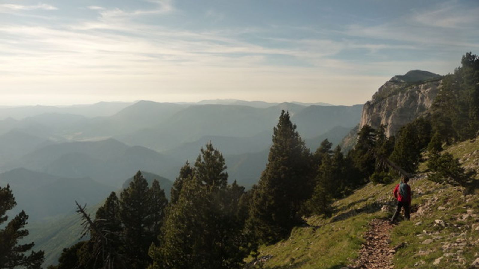 A la descente
