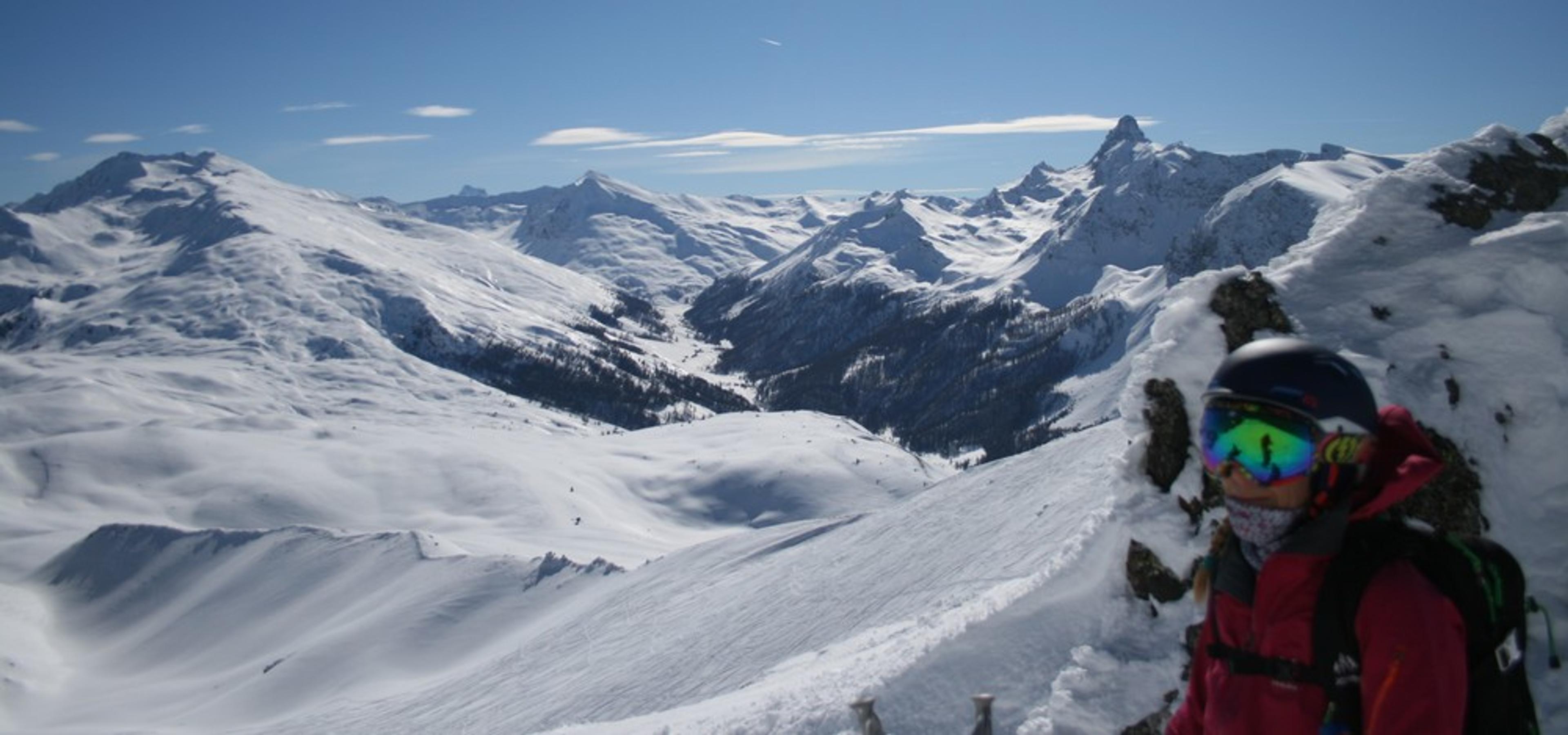 Hors-piste-Montgenèvre - Vue panoramique