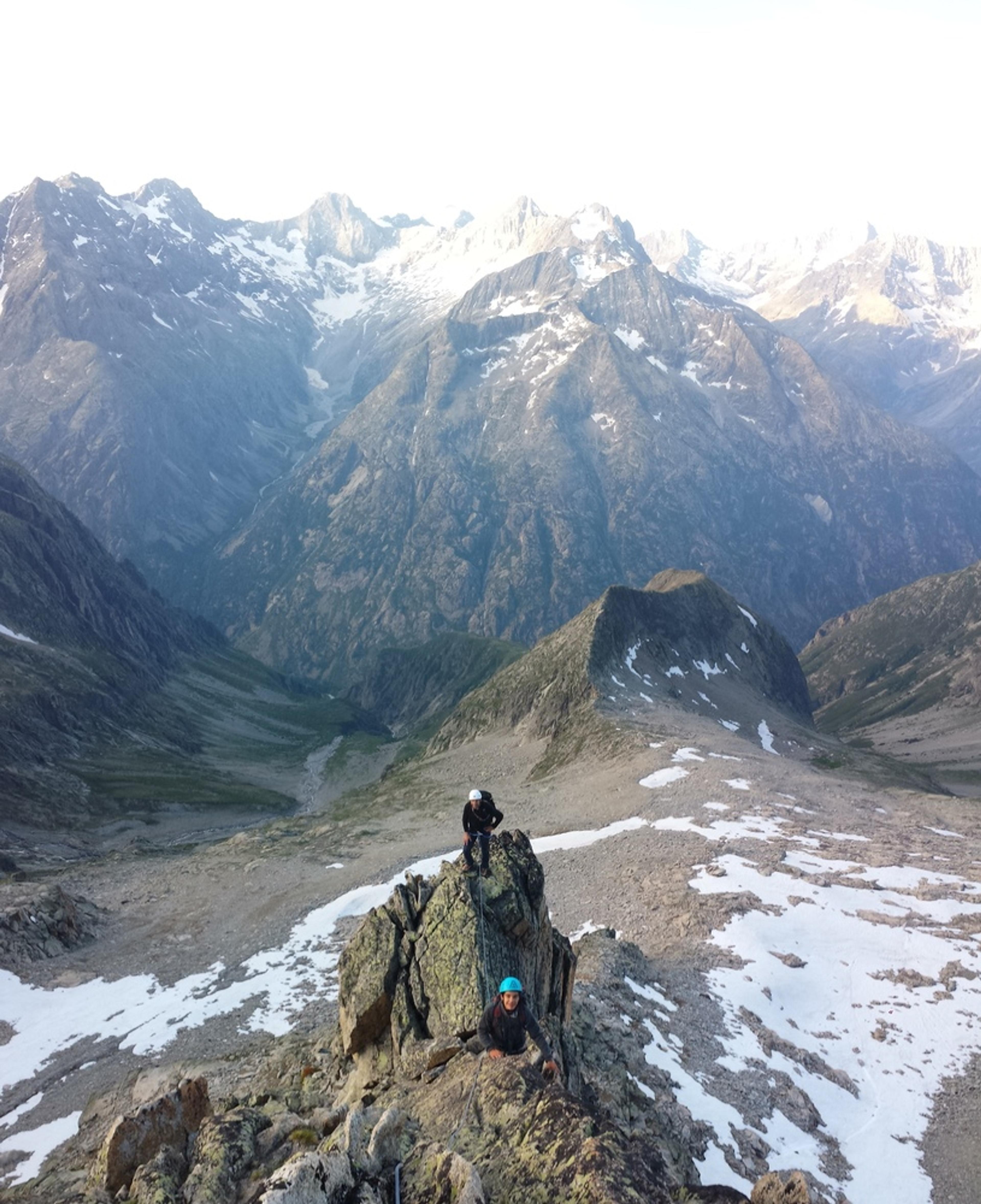 Aiguille Occidentale du Soreiller - Grimpe facile mais ultra plaisante!
