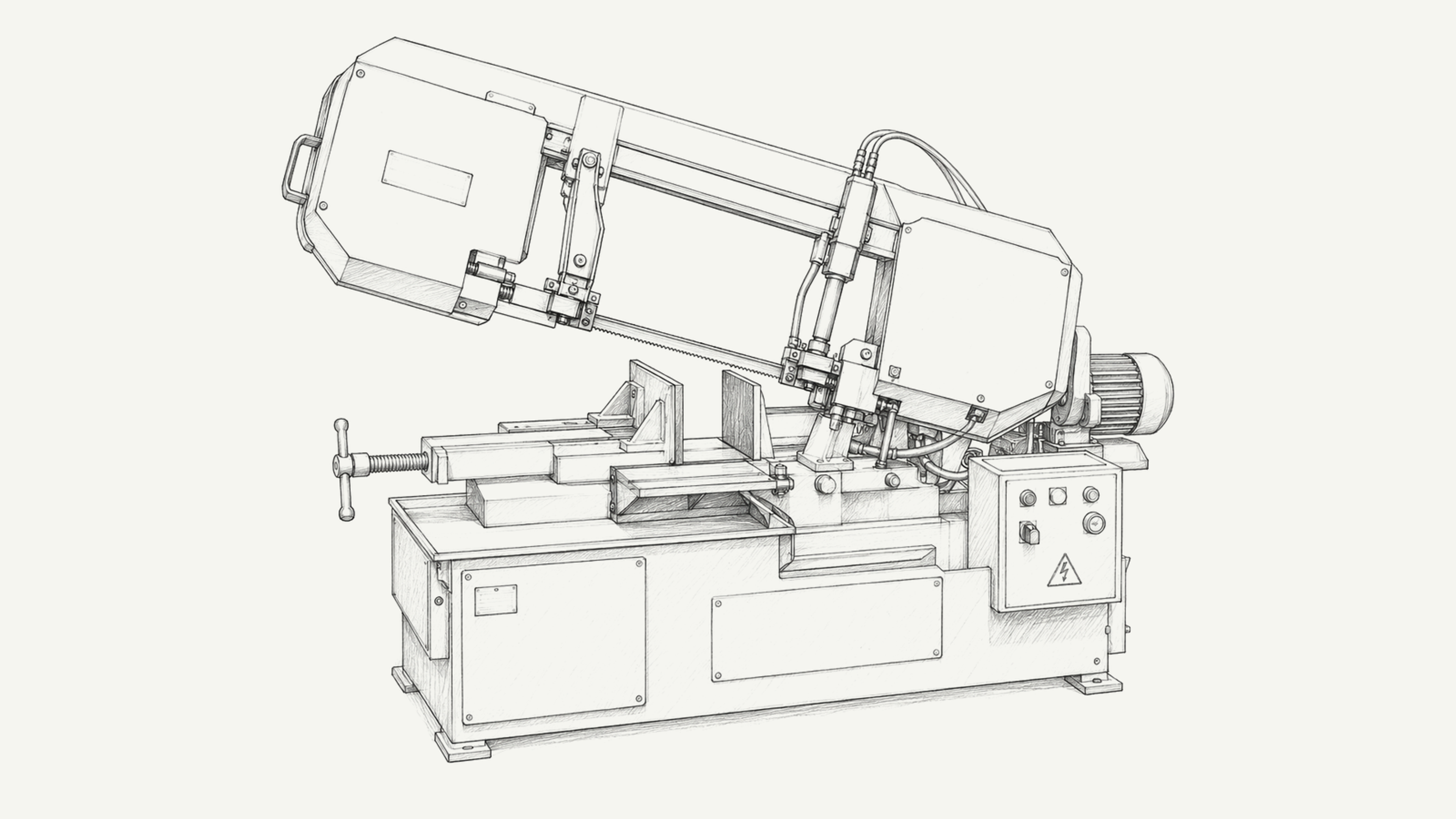 Bandsaw Machine
