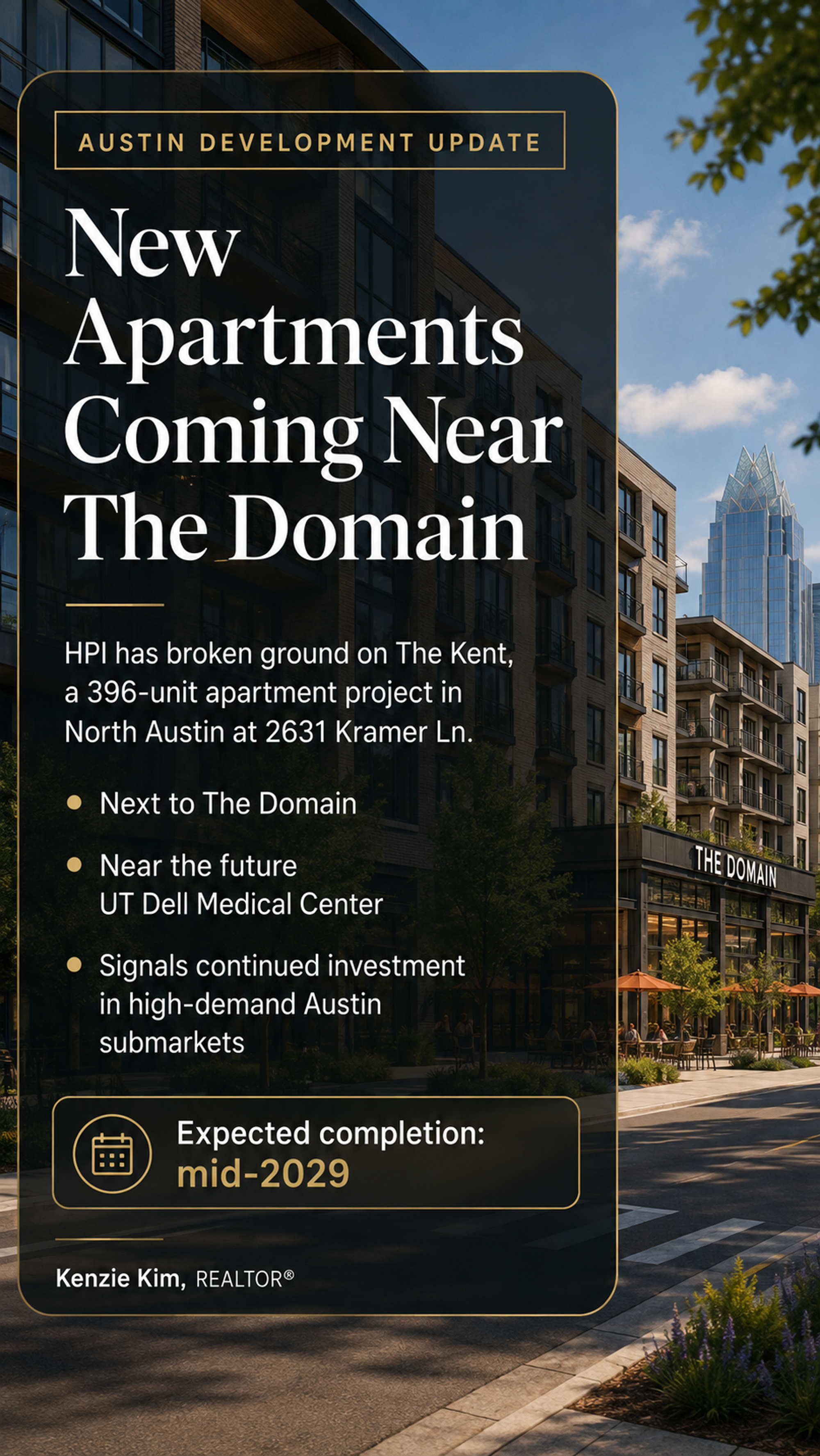 New Apartments Coming Near The Domain
