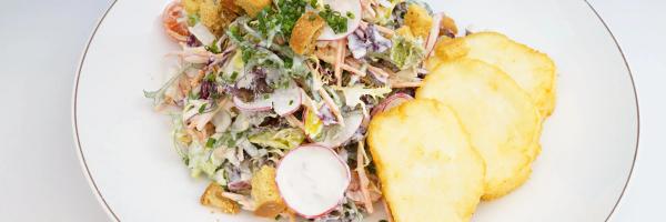 Salat Taverne Grillkäse