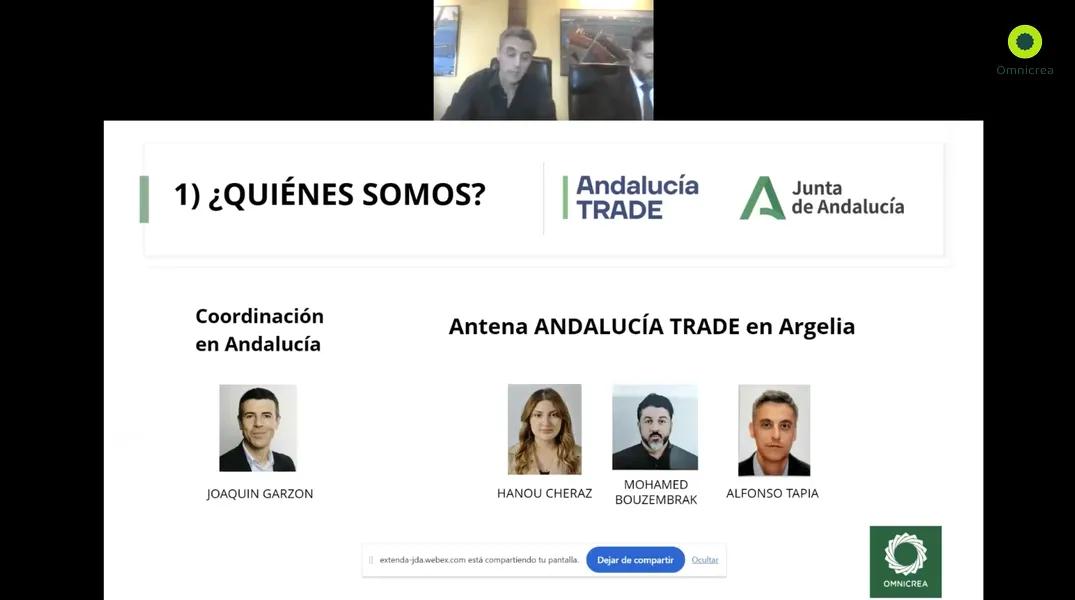 ندوة عبر الإنترنت: الفرص في الجزائر مع Andalucía TRADE