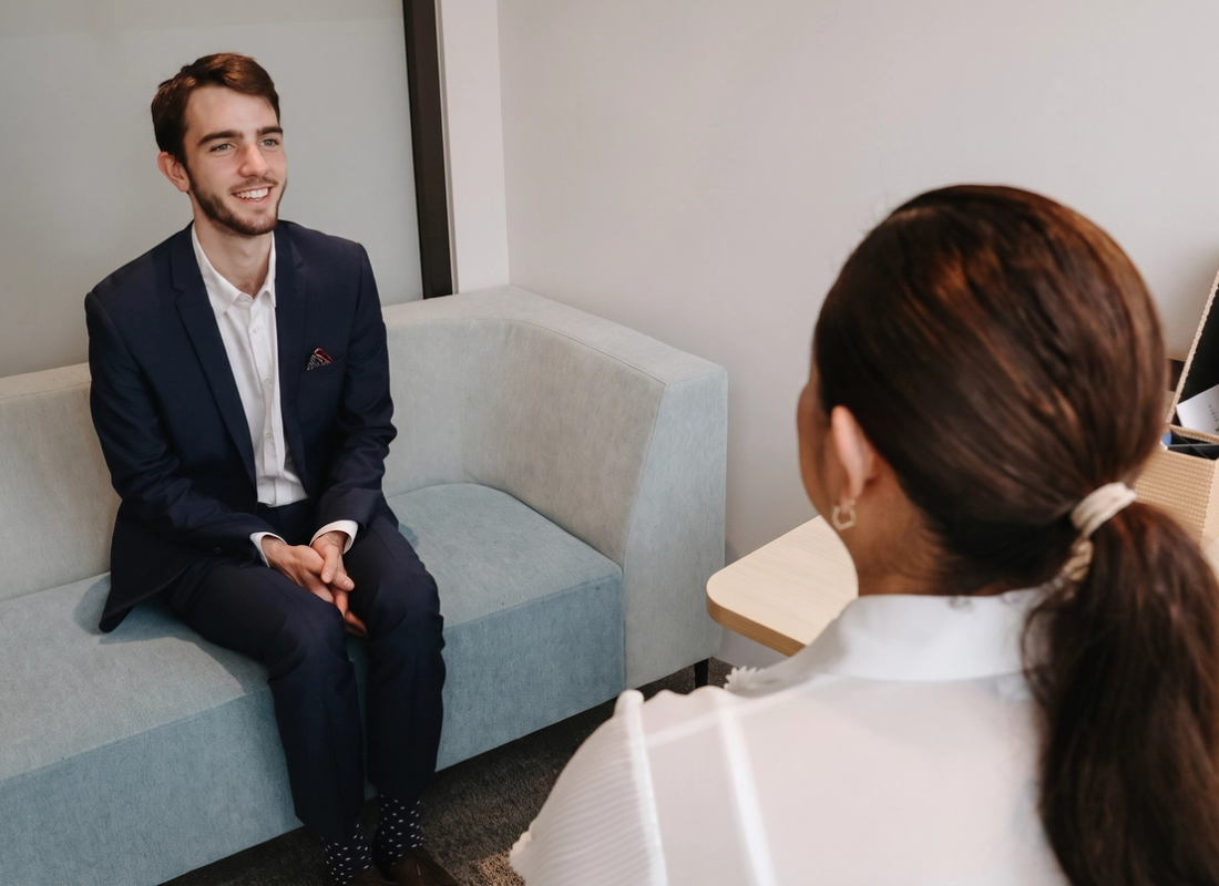 A clinician in consultation at AwareHub