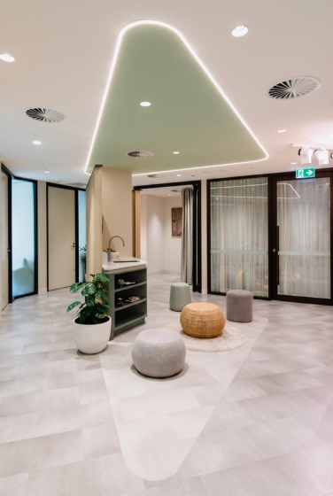 The wellness lounge