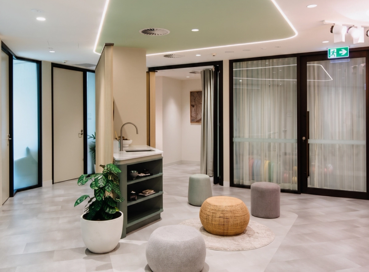 The wellness lounge