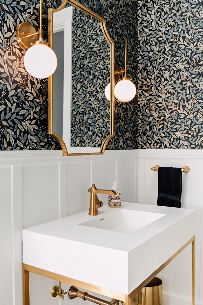 Perfect Powder Room by Jennifer Ryan Design