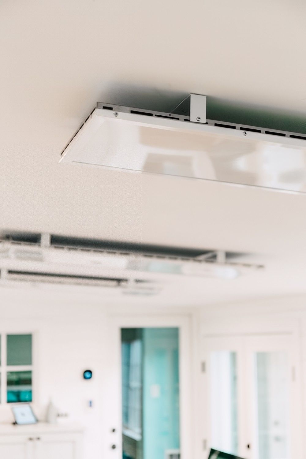 Tiffany Blue Workout Room by Jennifer Ryan Design