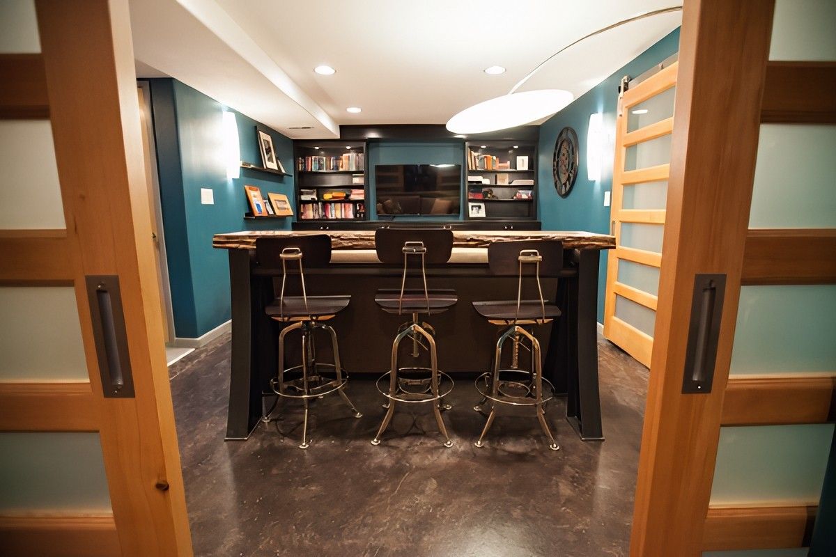 Media Room by Jennifer Ryan Design