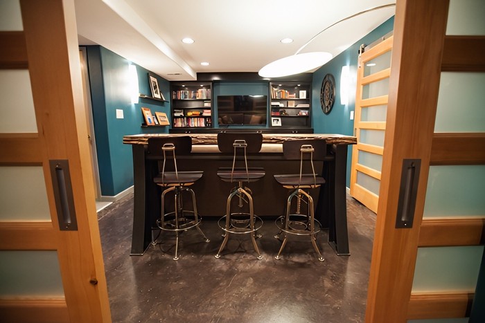 Media Room by Jennifer Ryan Design