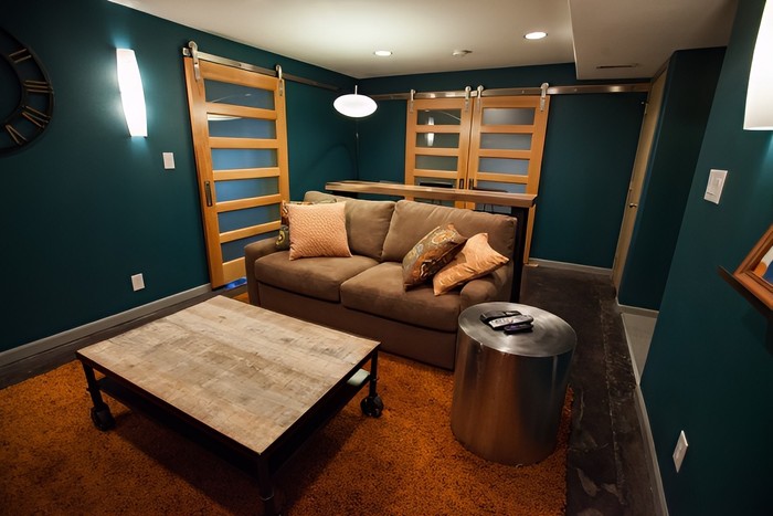 Media Room by Jennifer Ryan Design