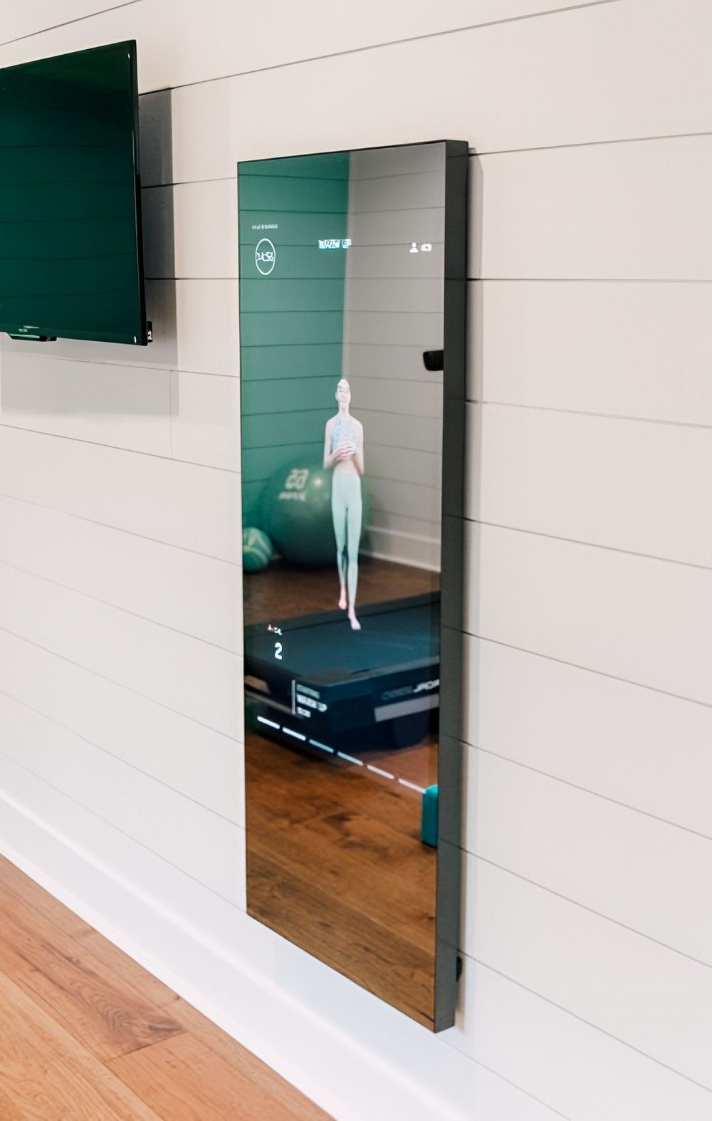 Tiffany Blue Workout Room by Jennifer Ryan Design