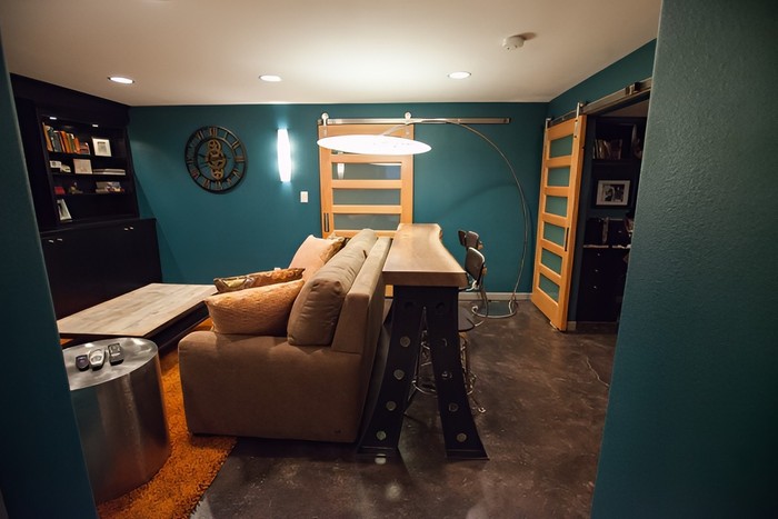 Media Room by Jennifer Ryan Design