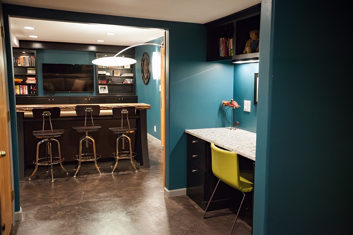 Media Room by Jennifer Ryan Design