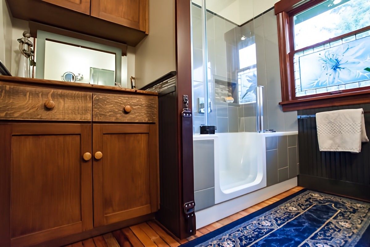 Farmhouse Bath by Jennifer Ryan Design