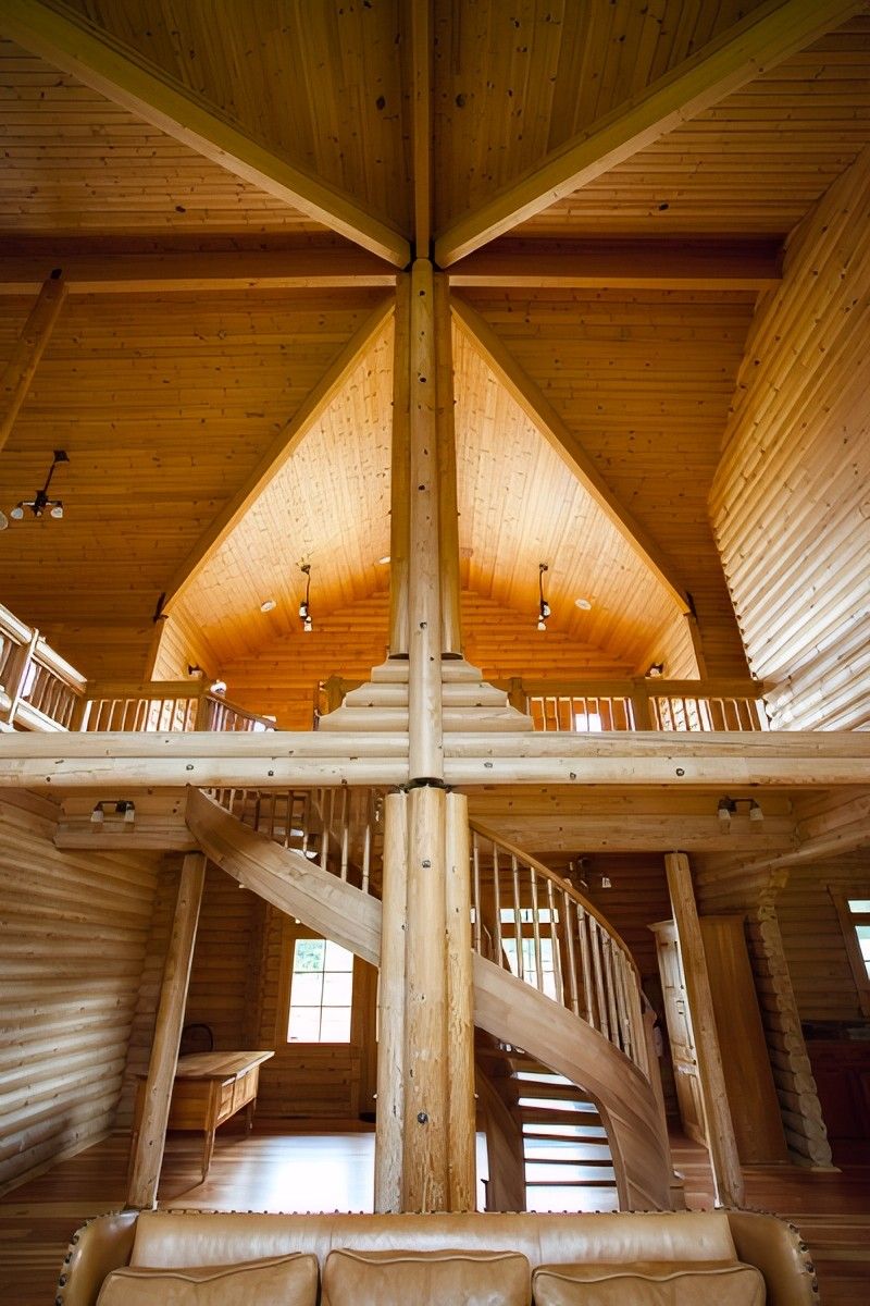 Log Kitchen by Jennifer Ryan Design