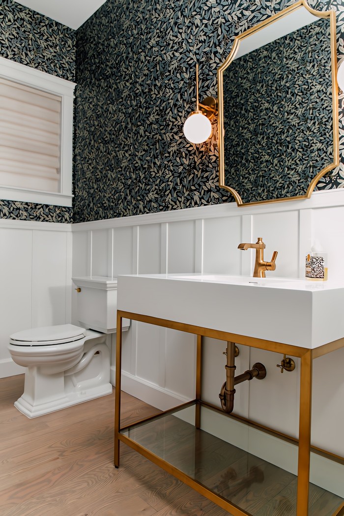 Perfect Powder Room by Jennifer Ryan Design
