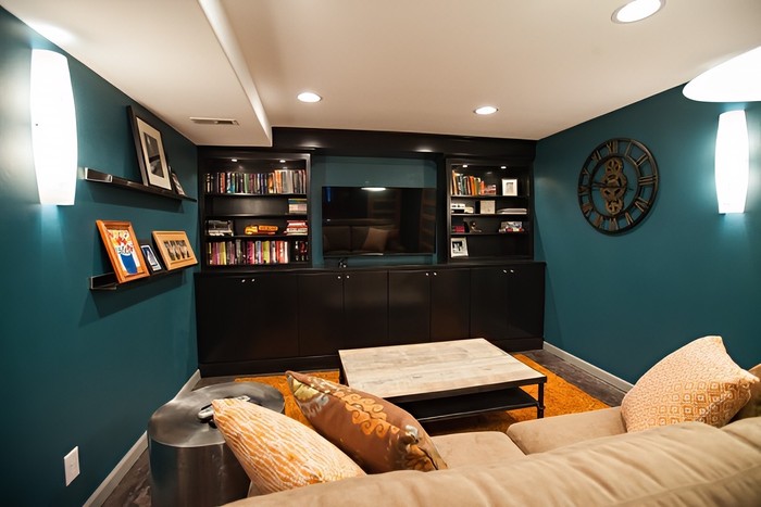 Media Room by Jennifer Ryan Design