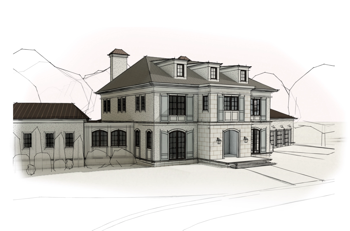 Modern French Chateau