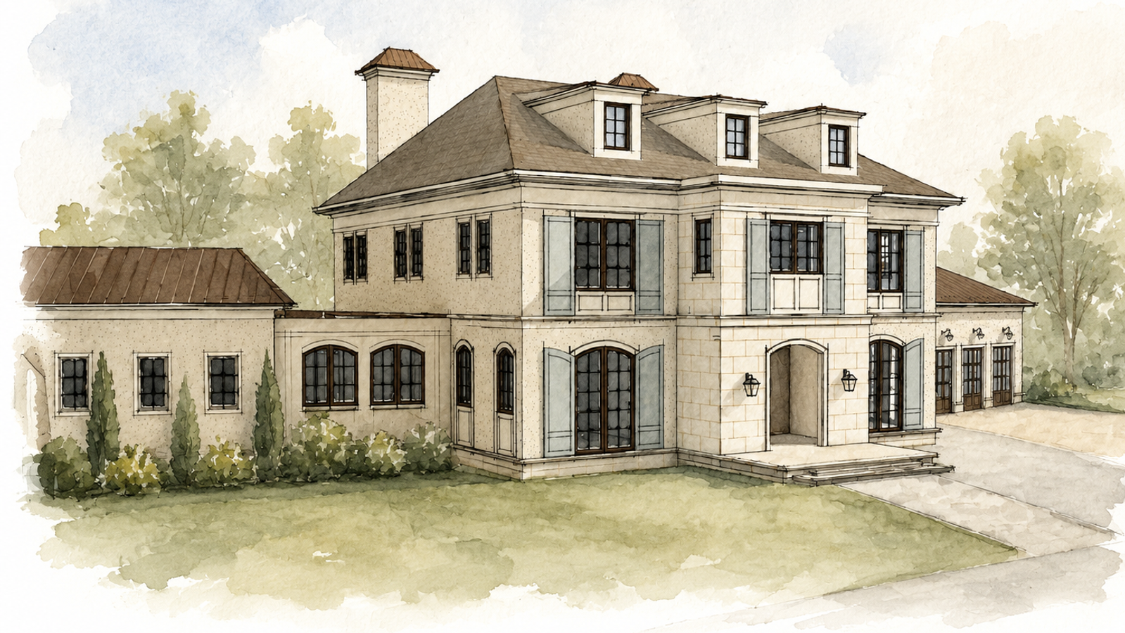 Modern French Chateau