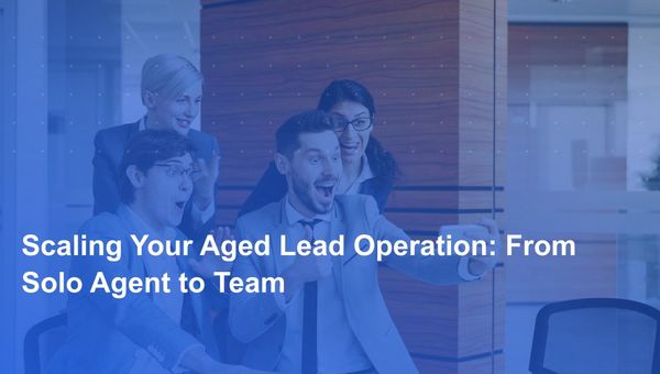 Scaling Your Aged Lead Operation: From Solo Agent to Team
