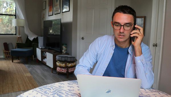 salesperson calling aged leads