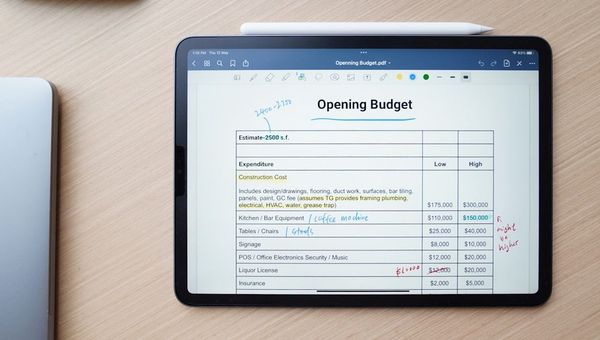 Budget planning spreadsheet and calculator for lead spend analysis