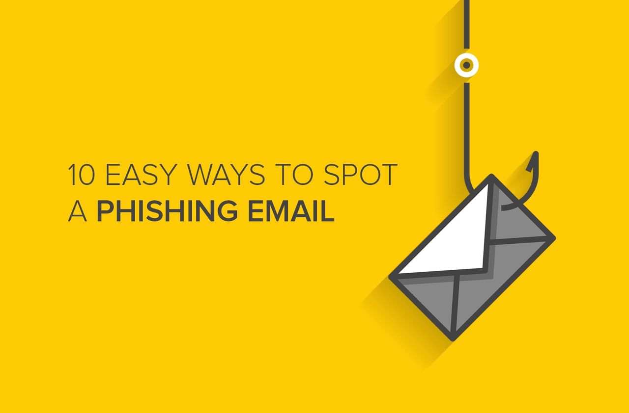 spot a phishing email