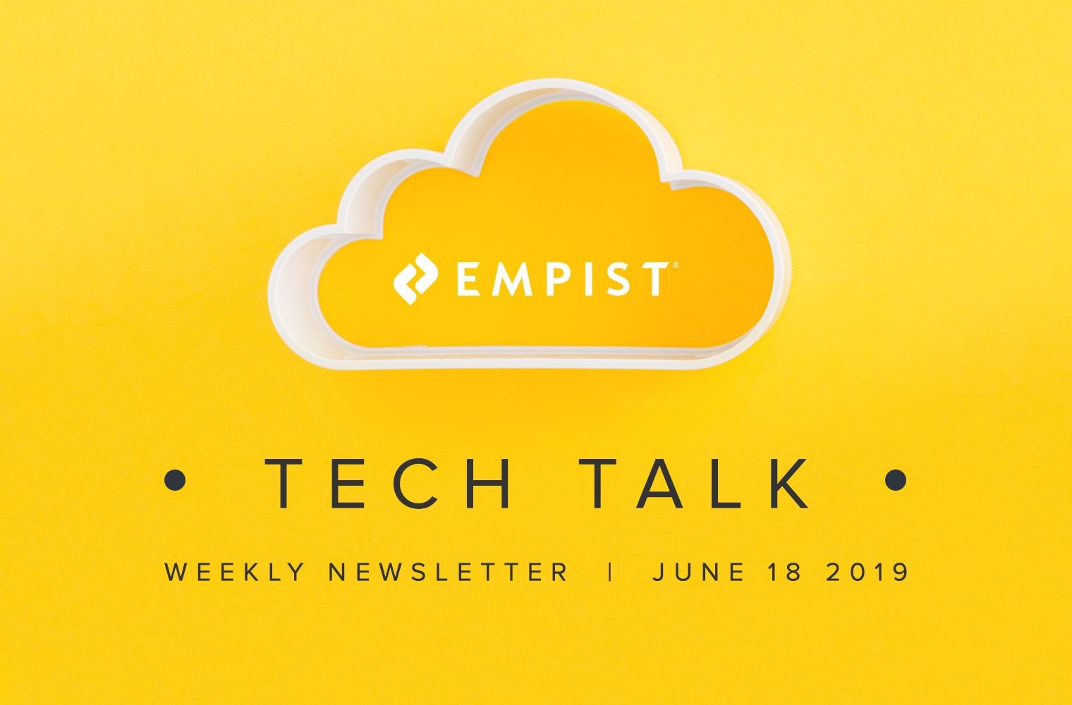 tech talk weekly newsletter