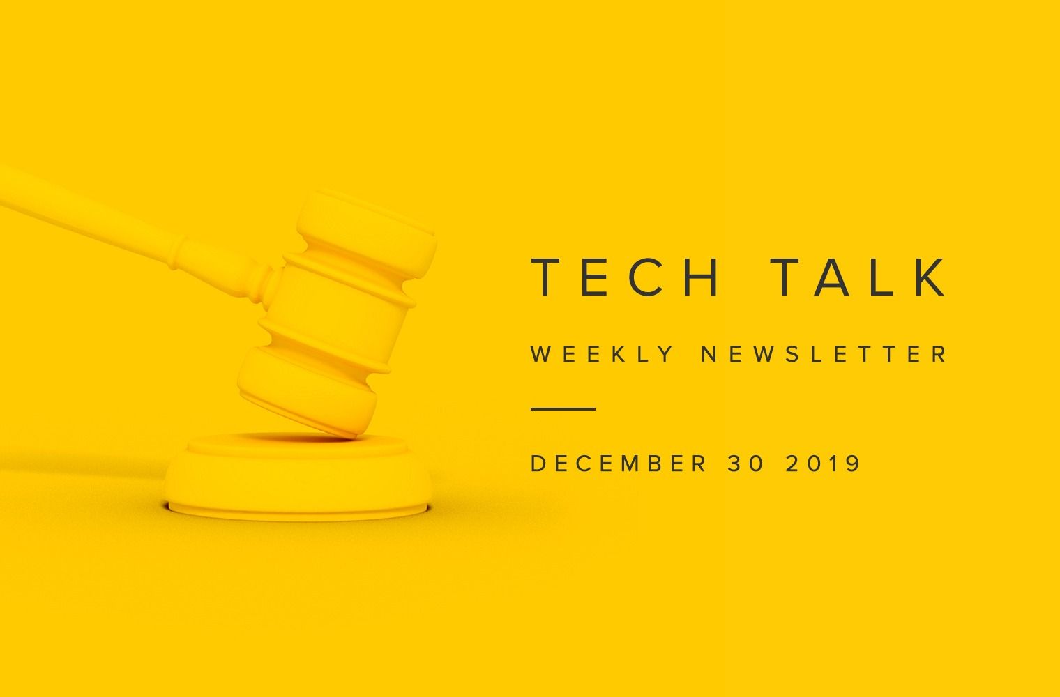The Weekly Tech Talk Newsletter